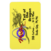 Magnet: Das Gateway läuft Schwanz des Drachenmagaz Magnet (Vertikal)