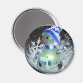 Magnet de Noêl (Vorderseite/Rückseite)