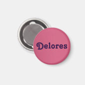 Magnet Delores (Vorderseite/Rückseite)