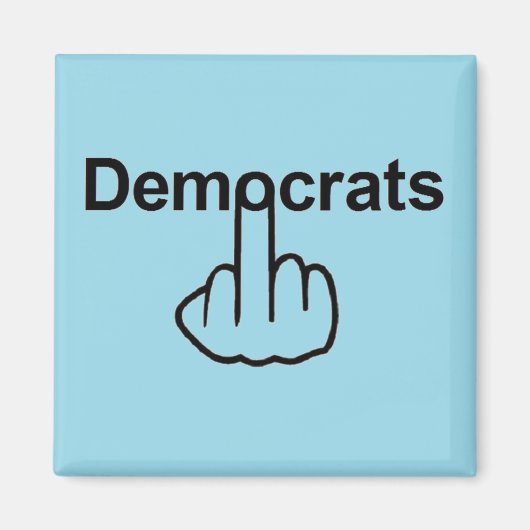 Magnet Demokraten Drehte (Vorne)