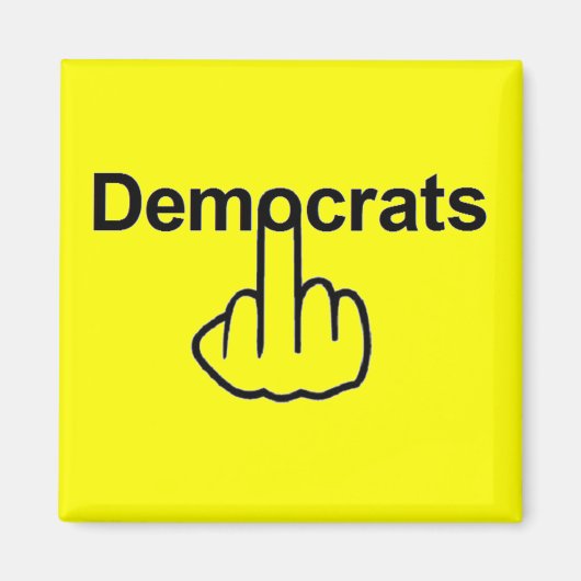 Magnet Demokraten Drehte (Vorne)