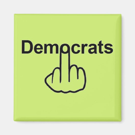 Magnet Demokraten Drehte (Vorne)