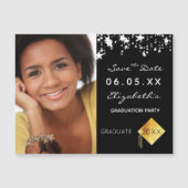 Magnet der 2025-Foto-Graduierungspartei Save the D (Vorderseite)