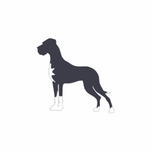 Magnet der Dogge-3d big Fotoskulptur Magnet