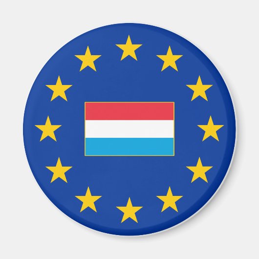 Magnet der Europäischen Gewerkschaft Luxemburg (Vorne)