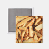 Magnet der französischen Fries (Vorderseite/Rückseite)