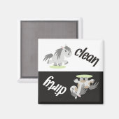 Magnet der Geschirrspüler: Pony Nuts (Vorderseite/Rückseite)