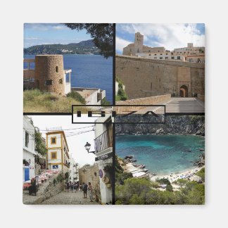 magnet der Insel von Ibiza im Balearen