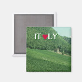 Magnet der italienischen Landschaft (Vorderseite/Rückseite)
