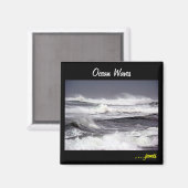 Magnet der Meereswellen (Vorderseite/Rückseite)