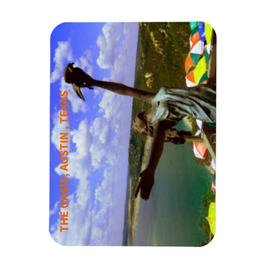 Magnet der Oase, Austin Texas (Vertikal)