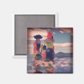 Magnet der Sieben Magie (Vorderseite/Rückseite)