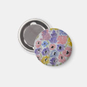 Magnet der SommerWildblumen (Vorderseite/Rückseite)