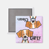 Magnet der Spüle der französischen Bretagne (Vorderseite/Rückseite)