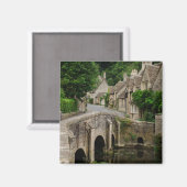 Magnet der Stadt Costwolds Schloss Combe (Vorderseite/Rückseite)