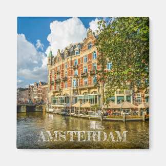 magnet der Stadt von Amsterdam in Niederlande