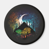 Magnet der surrealen lebendigen islamischen Masjid (Vorne)