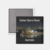 Magnet der Sydney Opera House (Vorderseite/Rückseite)