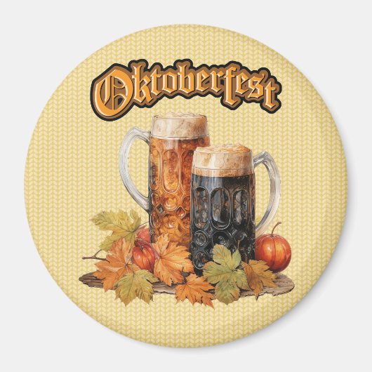 Magnet der Tasse des Oktoberfests (Vorne)