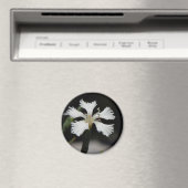 Magnet der weißen Blume (In Situ (Geschirrspüler))