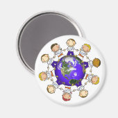 Magnet der Welt der Engel (Vorderseite/Rückseite)