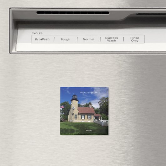 Magnet der White River Light Station (In Situ (Geschirrspüler))