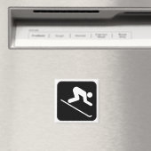 Magnet des abfahrenden Skifahrers (In Situ (Geschirrspüler))