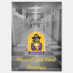 Magnet des alten Granbury High School Hallway