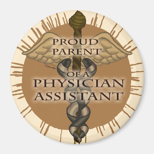 Magnet des Assistenzarztes für Eltern (Vorne)