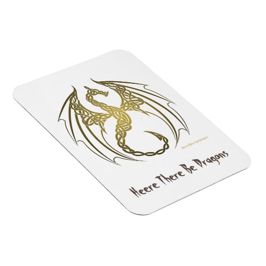 Magnet des keltischen Drachen (Rechte Seite)