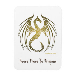 Magnet des keltischen Drachen