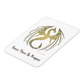 Magnet des keltischen Drachen (Linke Seite)