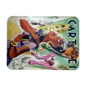 Magnet des Kühlschranks Kuba Schöner Mulatten (Horizontal)