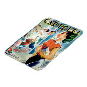 Magnet des Kühlschranks Kuba Schöner Vintage (Linke Seite)