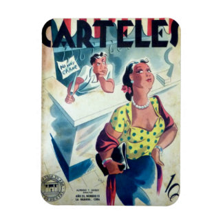 Magnet des Kühlschranks Kuba Vintage hat Heute