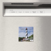Magnet des Leuchtturms St. Augustine (In Situ (Geschirrspüler))