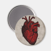 Magnet des menschlichen Herzens (Vorderseite/Rückseite)