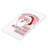 Magnet des Mustache des Weihnachtsmannes (Linke Seite)