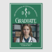 Magnet des östeopathischen Abschlusses (Vorderseite)