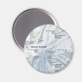 Magnet des Rainier (Vorderseite/Rückseite)