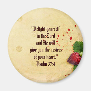 Magnet des Schrifts-Psalms 37