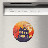 Magnet des Spuk Hauspointillismus (In Situ (Geschirrspüler))