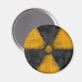 Magnet des Störstrahlungssymbols (Vorderseite/Rückseite)