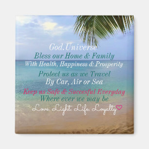 Magnet   des Strand-  segnen unser Zuhause u.