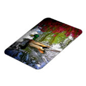 Magnet-Design der Mallard-Ente 2 Magnet (Linke Seite)