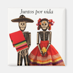 Magnet Dia de Los Muertos Couple