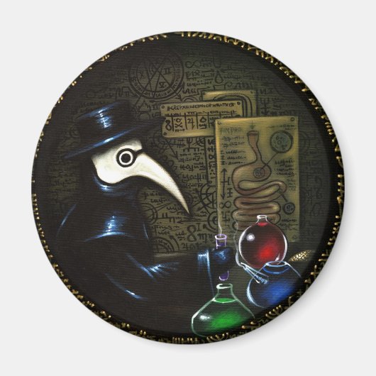 Magnet "Die Alchemisten rächen" (Vorne)