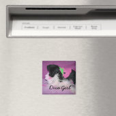 Magnet, Diva Girl Magnet (In Situ (Geschirrspüler))