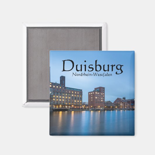 Magnet Duisburg (Vorderseite/Rückseite)