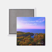 Magnet - Durand Eastman Beach im Herbst (Vorderseite/Rückseite)